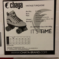 Chaya Glide Turquoise Roller Skates