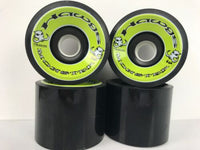 Landyachtz Wheels Monster Hawgs 76mm Black 4 Pack