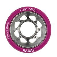 Radar Halo Alloy Wheels 59mm 4 Pack