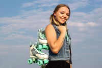 RDS Star 750 Sea Foam Zebra Roller Skates