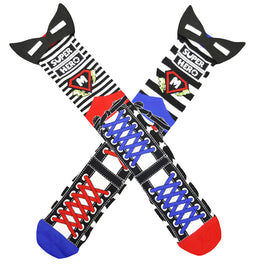 MADMIA Superhero Toddler (aged 3-5) Knee High Socks