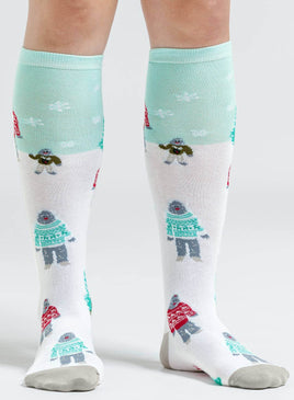 Sock it to Me The Yeti Family Knee High Socks